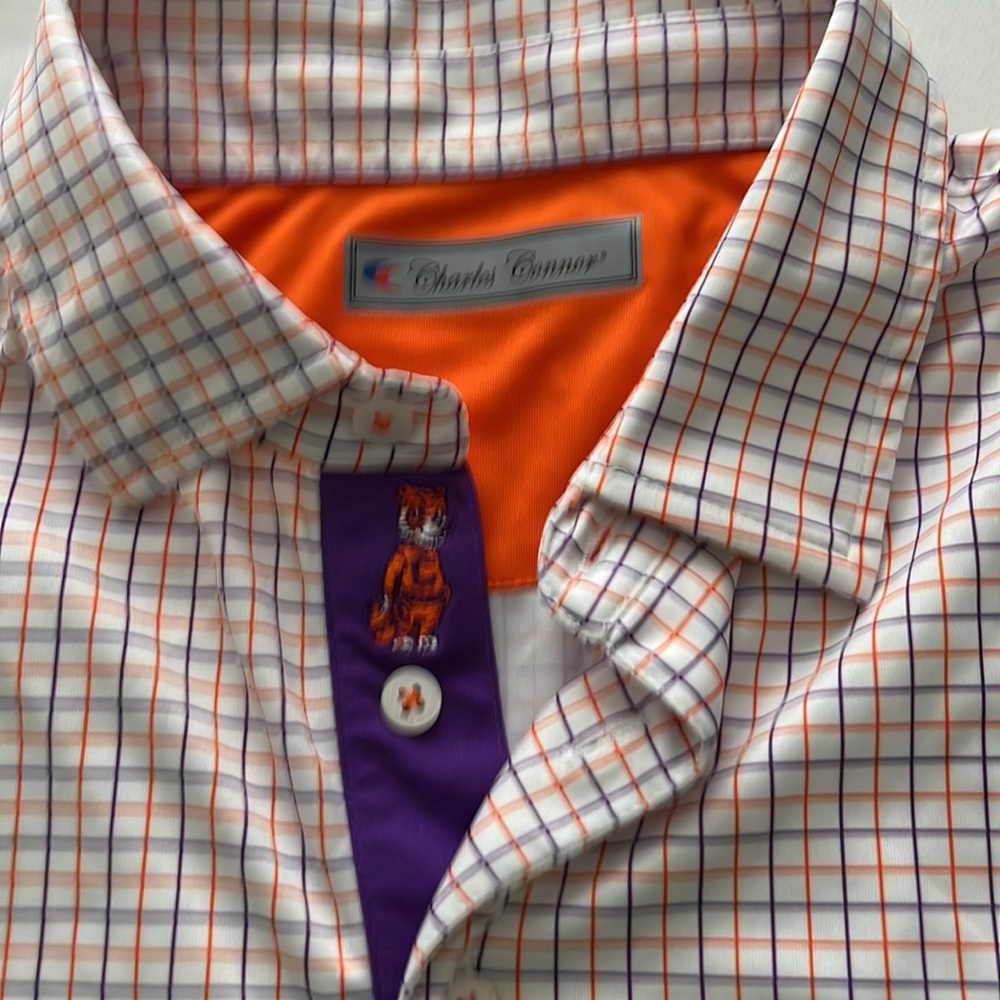 Clemson golf shirt